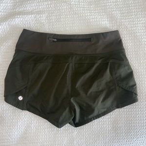 Lululemon shorts. 3 inch inseam. Size 4